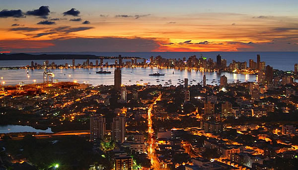 View to Cartagena